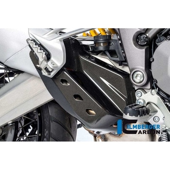 カーボンパーツ エキゾーストプロテクター グロス Ducati MTS 1200 &apos；16 Enduro ILMBERGER (イルムバーガーカーボンパーツ)