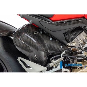 カーボンパーツ エキゾーストプロテクション グロス セット Panigale V4 / V4 S ILMBERGER (イルムバーガーカーボンパーツ)
