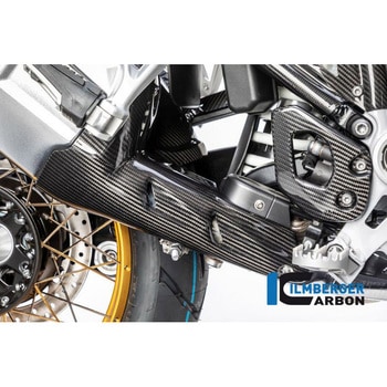 カーボンパーツ サイレンサープロテクター (フロント) BMW R 1250 GS from 2019 ILMBERGER (イルムバーガーカーボンパーツ)