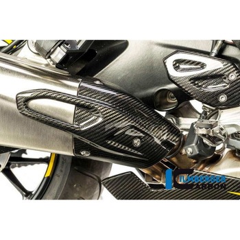 カーボンパーツ マフラー / サイレンサープロテクター - BMW S 1000 XR 2015- - | AHS.026.S10 ILMBERGER (イルムバーガーカーボンパーツ)