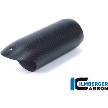 カーボンパーツ ロワーエキゾーストエンドキャップ マットカーボン - Ducati Supersport 939 ILMBERGER (イルムバーガーカーボンパーツ)