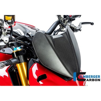 Ilmberger / イルムバーガー インスツルメントカバー(ウインドシールド) マット V4 Streetfighter ILMBERGER (イルムバーガーカーボンパーツ)