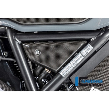 カーボンパーツ フレームアンダーカバー 右 グロス Ducati Scrambler 1100 from 2017 ILMBERGER (イルムバーガーカーボンパーツ)