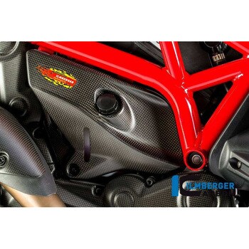 ARR.106.D12MM.K カーボンパーツ フレーム下部用カバー 右側 マット - Ducati Monster 1200/1200 S 1個  ILMBERGER 【通販モノタロウ】