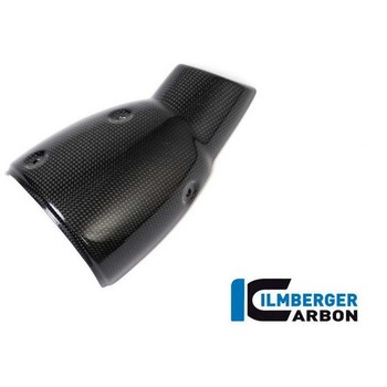 カーボンパーツ マフラー エキゾーストプロテクター グロス Ducati Scrambler &apos；16 ILMBERGER (イルムバーガーカーボンパーツ)