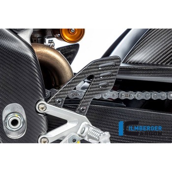 Ilmberger / イルムバーガー ヒールガード マット 左 Tuono/RSV4 (2021-) - ILMBERGER (イルムバーガーカーボンパーツ)