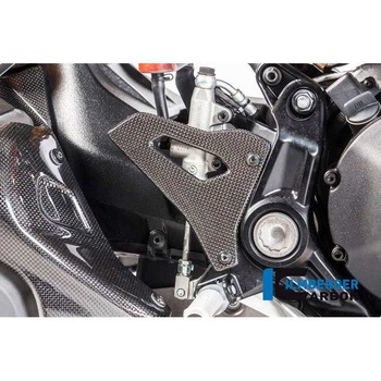 カーボンパーツ ヒールガード 右 グロス Ducati Monster 1200R ILMBERGER (イルムバーガーカーボンパーツ)