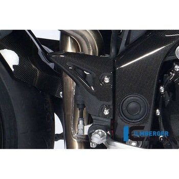 カーボンパーツ ヒールプロテクター (右) カーボン - Triumph Speed Triple (2011-now) ILMBERGER (イルムバーガーカーボンパーツ)