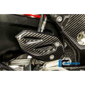 カーボンパーツ ヒールガード 右側 - BMW S 1000 XR 2015- - ILMBERGER (イルムバーガーカーボンパーツ)
