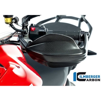 Ilmberger / イルムバーガー ハンドプロテクター マット 左 Multistrada V4 ILMBERGER (イルムバーガーカーボンパーツ)
