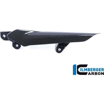 カーボンパーツ スイングアーム上部用 チェーンガード グロスカーボン - Ducati Supersport 939 ILMBERGER (イルムバーガーカーボンパーツ)