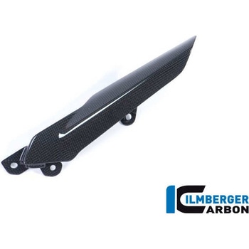 カーボンパーツ スイングアーム上部用 チェーンガード グロスカーボン - Ducati Supersport 939 ILMBERGER (イルムバーガーカーボンパーツ)