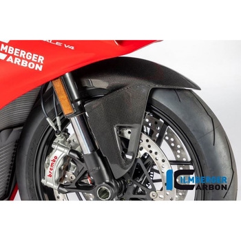 カーボンパーツ フロントマッドガード グロス Panigale V4 / V4 S ILMBERGER (イルムバーガーカーボンパーツ)