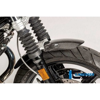 カーボンパーツ フロントマッドガード カーボン - BMW R NINE T Scrambler ILMBERGER (イルムバーガーカーボンパーツ)