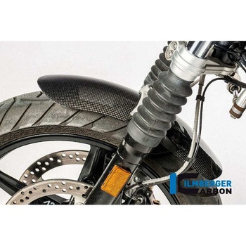 カーボンパーツ フロントマッドガード カーボン - BMW R NINE T Scrambler ILMBERGER (イルムバーガーカーボンパーツ)