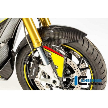 カーボンパーツ フロントマッドガード (ロング) - BMW S 1000 XR 2015- - | KVO.002.S10XR. ILMBERGER (イルムバーガーカーボンパーツ)