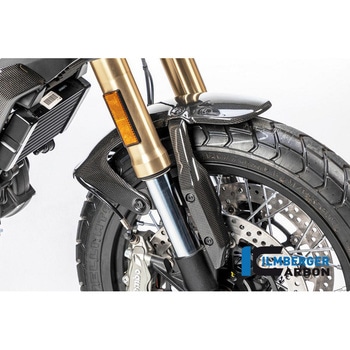 カーボンパーツ フロントマッドガード グロス surface Ducati Scrambler 1100 from 2017 ILMBERGER (イルムバーガーカーボンパーツ)