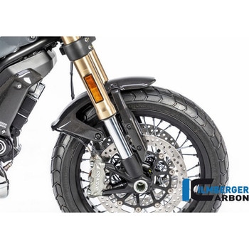 カーボンパーツ フロントマッドガード グロス surface Ducati Scrambler 1100 from 2017 ILMBERGER (イルムバーガーカーボンパーツ)