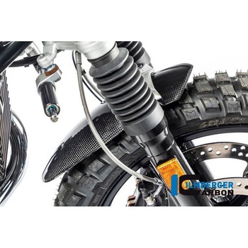 カーボンパーツ フロントマッドガード リアパート カーボン - BMW R nineT Urban GS - ILMBERGER (イルムバーガーカーボンパーツ)