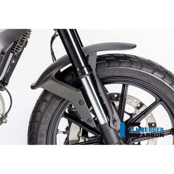 カーボンパーツ フロントマッドガードマット Ducati Scrambler &apos；16 ILMBERGER (イルムバーガーカーボンパーツ)