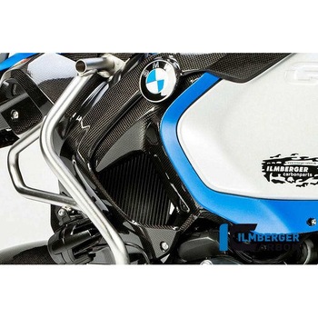 カーボンパーツ タンク付けエアーベンチレーションカバー(左側用)- BMW R 1200 GS Adventure (LC) ILMBERGER (イルムバーガーカーボンパーツ)