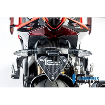 Ilmberger / イルムバーガー ナンバープレートホルダー マット Tuono/RSV4 (2021-) ILMBERGER (イルムバーガーカーボンパーツ)