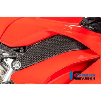 カーボンパーツ フレームカバー 右側 グロス Panigale V4 / V4 S ILMBERGER (イルムバーガーカーボンパーツ)