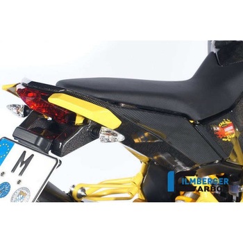 カーボンパーツ フレームカバー (シート下部) - Husqvarna 900 / 900 R ILMBERGER (イルムバーガーカーボンパーツ)