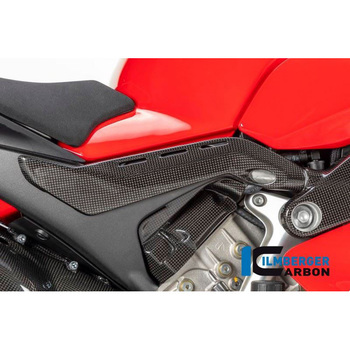 カーボンパーツ サブフレームプロテクター 右側 グロス Panigale V4 / V4 S ILMBERGER (イルムバーガーカーボンパーツ)