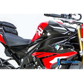 カーボンパーツ サイドカバー 右側 タンク カーボン BMW S1000R 2014- ILMBERGER (イルムバーガーカーボンパーツ)