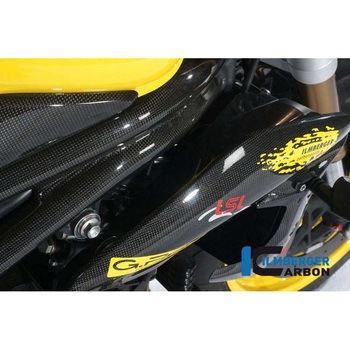 カーボンパーツ サイドパネル (ウォータークーラー上部) (右) カーボン - Triumph Speed Triple (2011-now) ILMBERGER (イルムバーガーカーボンパーツ)