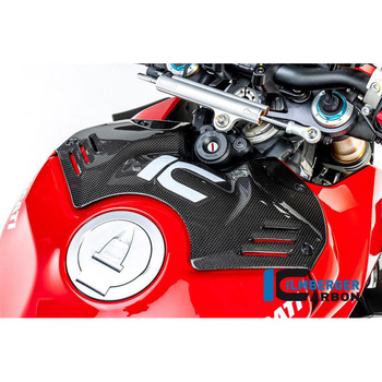 Ilmberger / イルムバーガー タンクパネル フロント グロス V4 Streetfighter ILMBERGER (イルムバーガーカーボンパーツ)