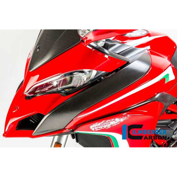 カーボンパーツ タンクカバー 左 / エアーチャンネルカバー 左側 マット Ducati MTS 1200 &apos；15 | TOL.111.D15 ILMBERGER (イルムバーガーカーボンパーツ)
