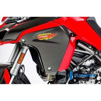 カーボンパーツ 左側 フェアリング Ducati MTS 1200 &apos；16 Enduro - ILMBERGER (イルムバーガーカーボンパーツ)