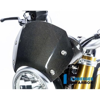 カーボンパーツ ウィンドシールド CARBON - BMW R NINE T - ILMBERGER (イルムバーガーカーボンパーツ)