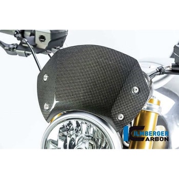 カーボンパーツ ウィンドシールド CARBON - BMW R NINE T - ILMBERGER (イルムバーガーカーボンパーツ)