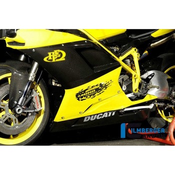 カーボン Ilmbergerカーボンファイバー左右フェアリングサイドパネルペアBMW F800GT 2014 Ilmberger Carbon Fibre Left & Right Fairing Side Panels