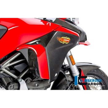 カーボンパーツ サイドフェアリング 右側 グロス Ducati MTS 1200 &apos；16 Enduro - ILMBERGER (イルムバーガーカーボンパーツ)