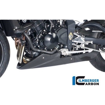 カーボンパーツ ベリーパン カーボン - Triumph Street Triple 675 ILMBERGER (イルムバーガーカーボンパーツ)