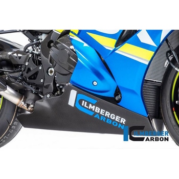 VEU.017.GXR16.K カーボンパーツ ベリーパン - Suzuki GSX R 1000 2017- ILMBERGER (イルムバーガーカーボンパーツ)