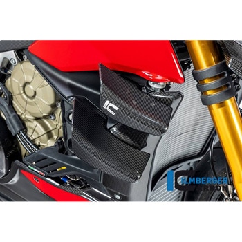 Ilmberger / イルムバーガー ウイングレット 右 グロス V4 Streetfighter ILMBERGER (イルムバーガーカーボンパーツ)