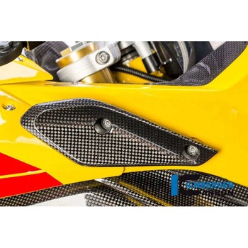 カーボンフレーム Kawasaki ZX-6R 09-18年 カーボンフレームカバー 左右セット