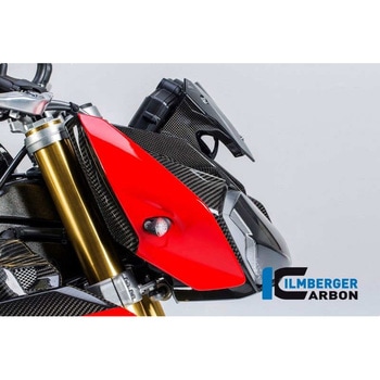 カーボンパーツ サイドカバーフェアリング 右側 カーボン BMW S1000R 2014- - ILMBERGER (イルムバーガーカーボンパーツ)