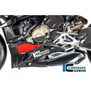 Ilmberger / イルムバーガー ベリーパン グロス 左 V4 Streetfighter ILMBERGER (イルムバーガーカーボンパーツ)