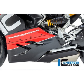 Ilmberger / イルムバーガー ベリーパン マット 左 Panigale V2 - ILMBERGER (イルムバーガーカーボンパーツ)