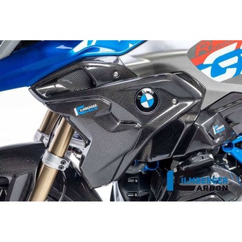 カーボンパーツ エアーチューブ 左側 コンプリート フラップ付属 BMW R 1200 GS &apos；17 ILMBERGER (イルムバーガーカーボンパーツ)