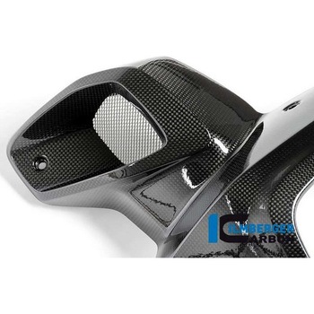 カーボンパーツ エアチューブ 左側 (ウォータークーラーカバー) - BMW R 1200 GS Adventure (LC) | WKL.003.GSA12. ILMBERGER (イルムバーガーカーボンパーツ)