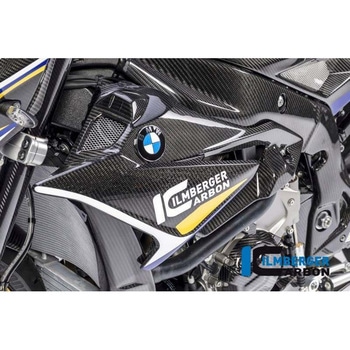 カーボンパーツ ラジエーター/バジェットホルダー 左側 - BMW S 1000 R (ab 2017) ILMBERGER (イルムバーガーカーボンパーツ)
