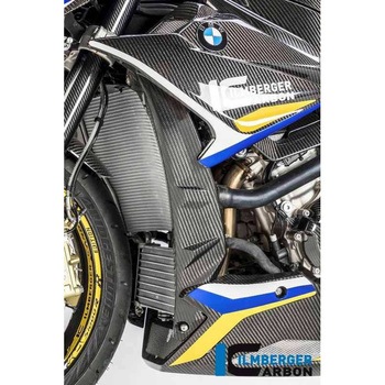 カーボンパーツ ラジエーター/バジェットホルダー 左側 - BMW S 1000 R (ab 2017) ILMBERGER (イルムバーガーカーボンパーツ)