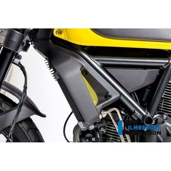 Xdiavel ILMBERGER カーボン ラジエターサイドカバー左右セット Xdiavel ILMBERGER カーボン ラジエターサイドカバー左右セット
